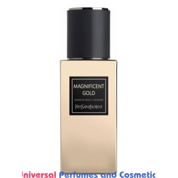 Our impression of Magnificent Gold Yves Saint Laurentt Unisex Premium Perfume Oil (005899) Premium 